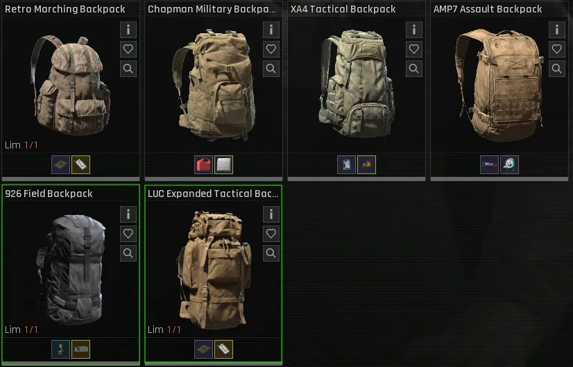 Backpacks