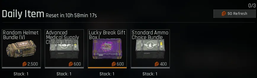 Daily Rewards